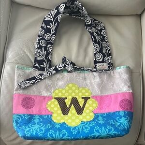 Jack by BB Dakota Floral and Striped Tote
